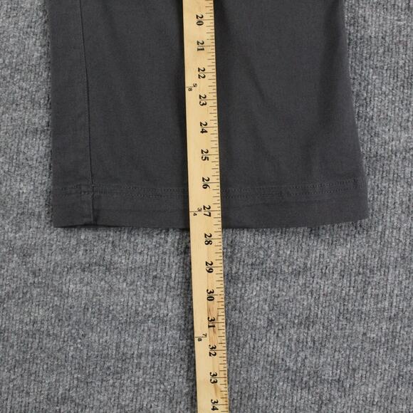 Pact Jeans Womens Small Organic Cotton Stretch Twill Denim Wide Leg Pants Gray - Picture 12 of 16